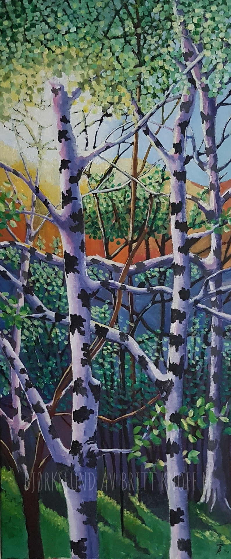 Bjørkelund - 30x70 - SOLGT