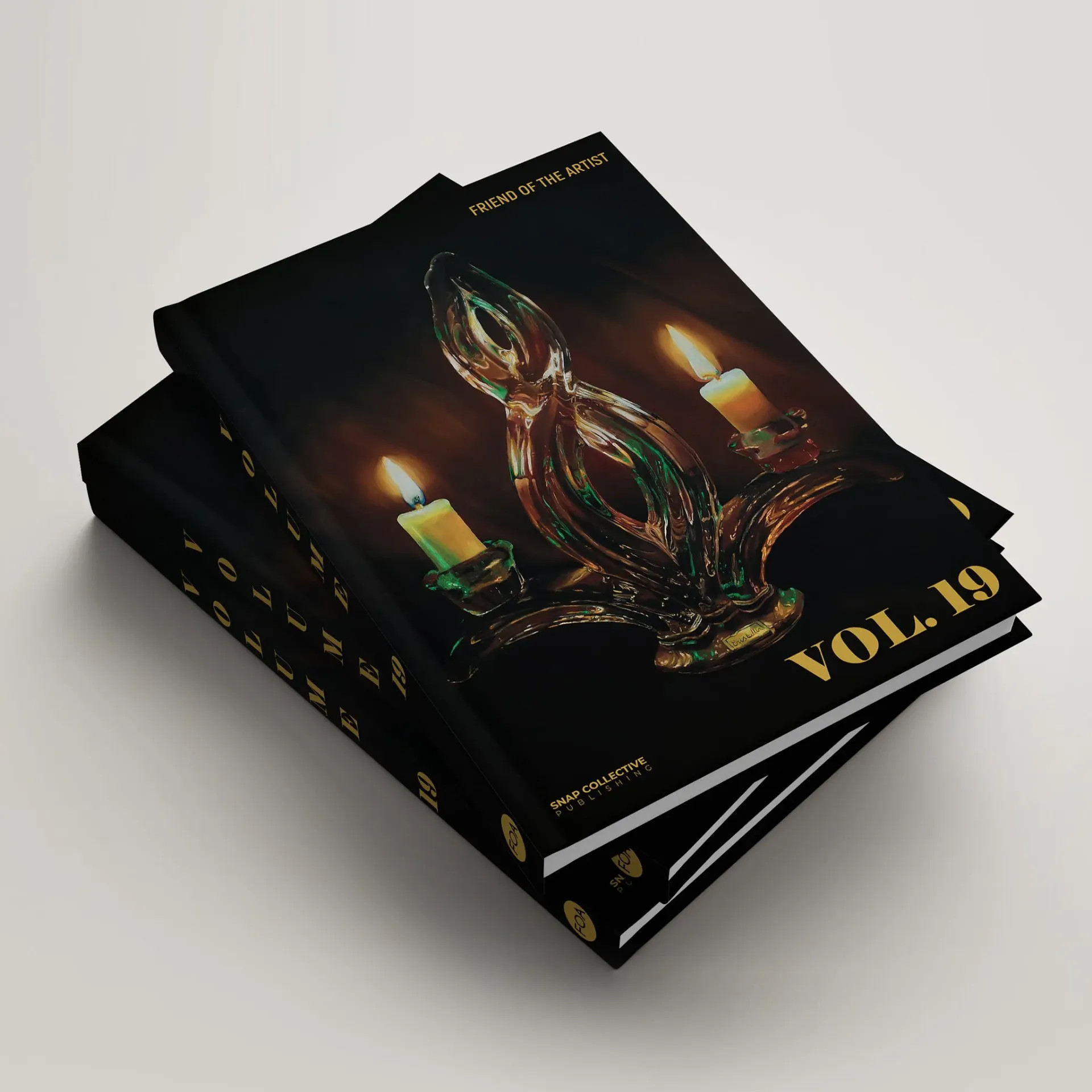 Britt Knoff er juryert inn i kunstboken VOL. 19, Friends of the artist, 2025 