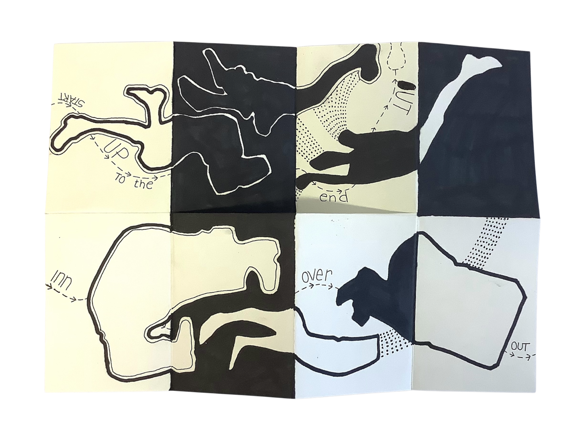 Inn, over og ut, foldebok, 2021