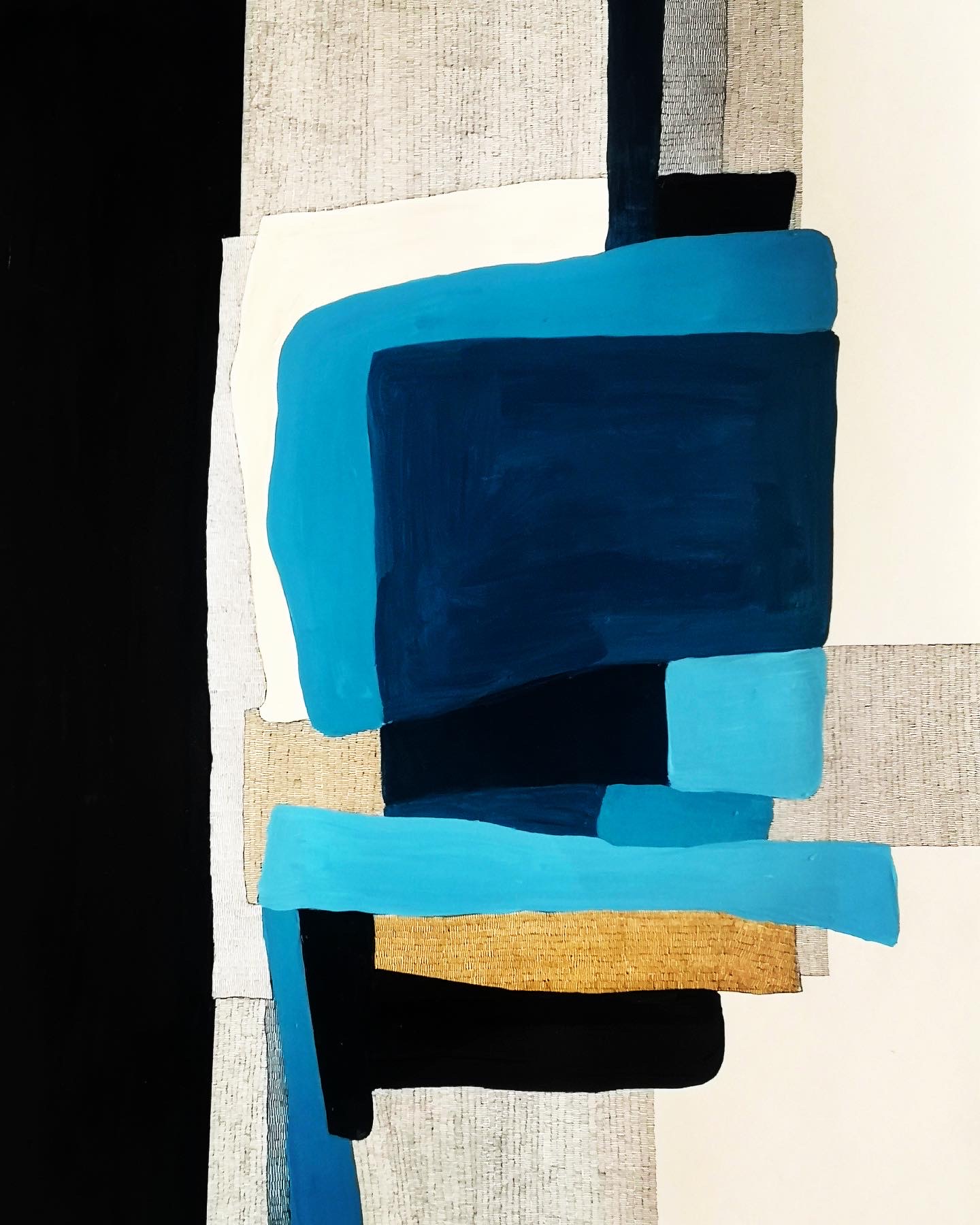 I samtale med meg selv, No 9, stor tegning