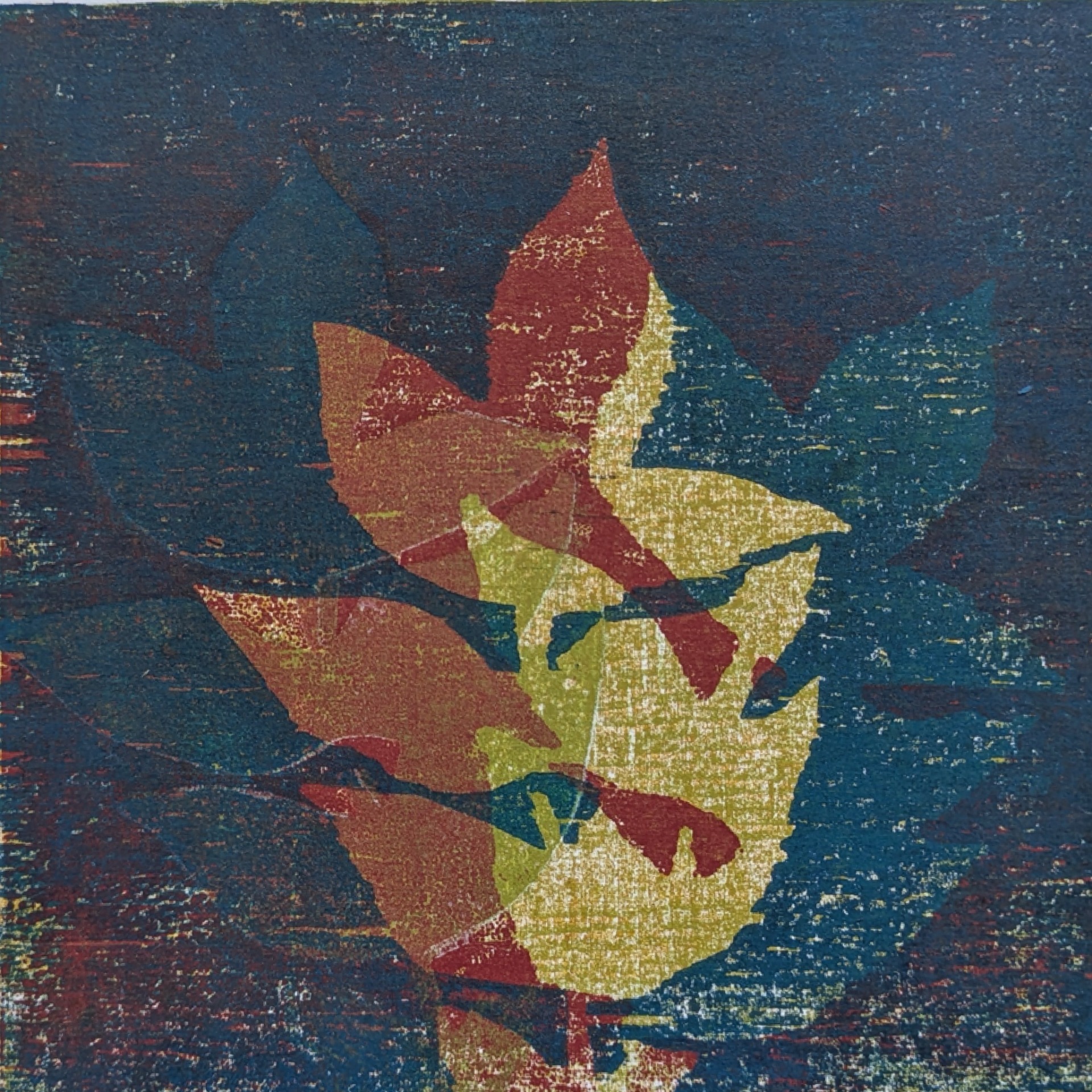 Juleutstilling Østfold Kunstsenter - ett av fire trykk - 2025